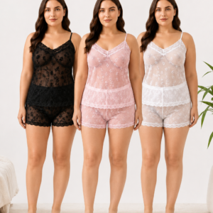 Pack 3 pyjamas de nuit short V1